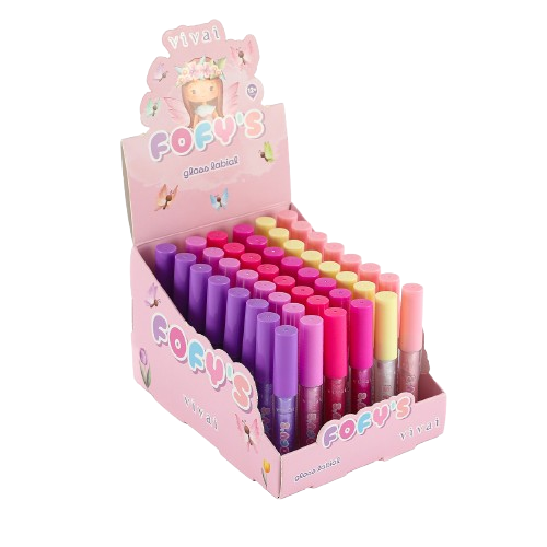 GLOSS GLITTER FOFYS BOX C/48