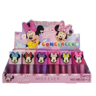 GLOSS INFANTIL MINNIE MISS EVER 15ML CAIXA COM 24