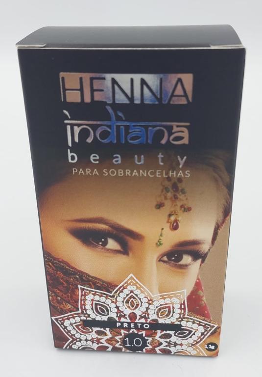 HENNA INDIANA BEAUTY - 1.0 - PRETO