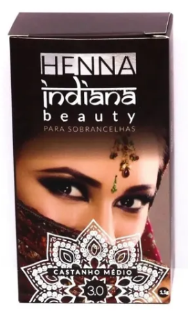 HENNA INDIANA BEAUTY - 3.0 - CASTANHO MEDIO