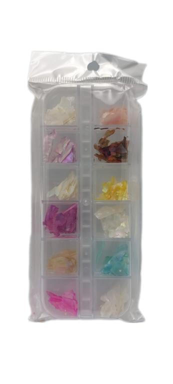 KIT 12 MADREPEROLA ENCAPSULAMENTO UNHAS DE GEL