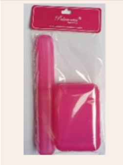 KIT HIGIENE SABONETEIRA+PORTA ESCOVA