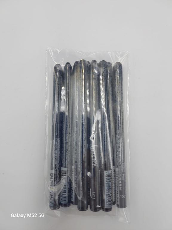 LAPIS DE OLHO RETRATIL PRETO PACOTE COM 12
