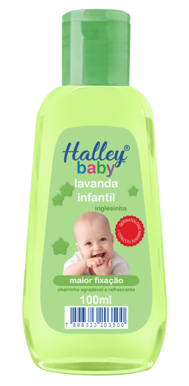 LAVANDA INGLESINHA HALLEY 100ml - VERDE - MAIOR FIXAÇÃO (35000)