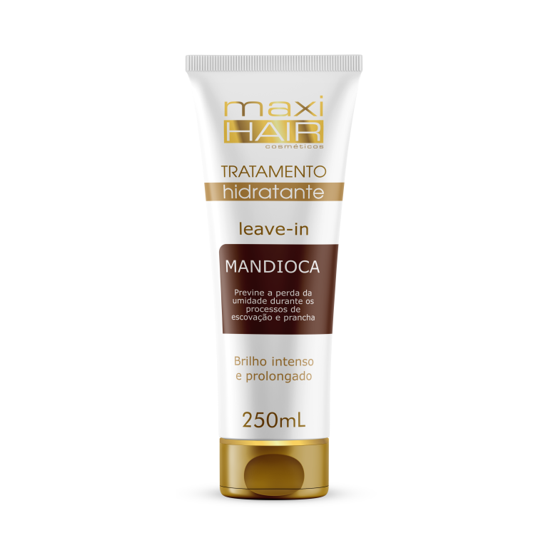 LEAVE -IN MAXI HAIR - MANDIOCA TRAT. HIDRATANTE - 250ml