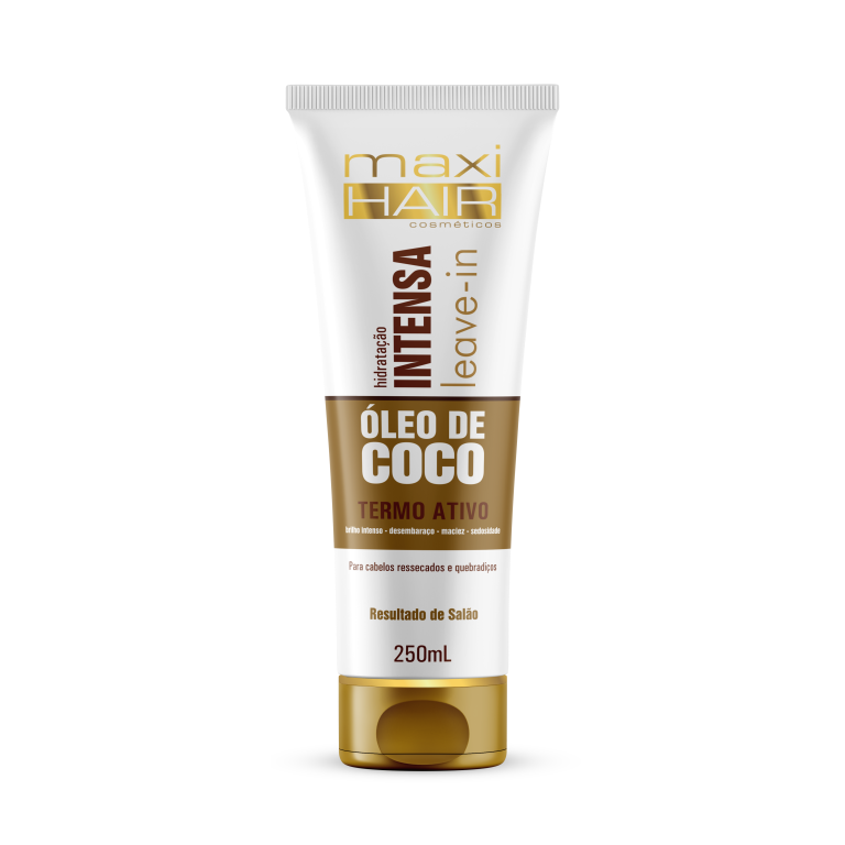 LEAVE -IN MAXI HAIR - ÓLEO DE COCO HID. INTENSA - 250ml
