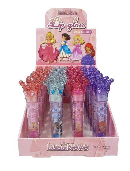 LIP GLOSS 24K GOLD EFEITO ESPELHADO - LUA E NEVE