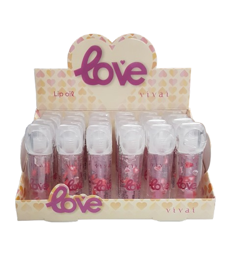 LIP OIL LOVE CAIXA COM 24