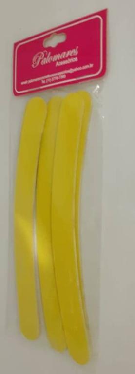 LIXA P/ UNHAS BANANINHA - AMARELA CANARIO PC/ 6
