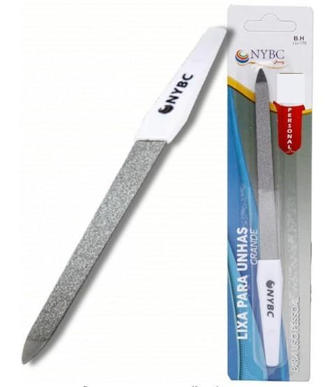 LIXA P/ UNHAS GRANDE CABO PLASTICO NYBC 17,5CM LU-175