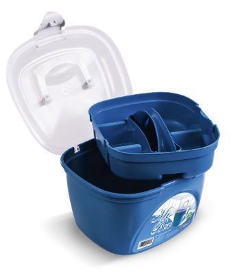 MALETA LADY BOX AZUL - REF 3204-11