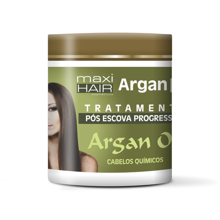 MASCARA MAXI HAIR - ARGAN LISS PÓS ESCOVA - 500g