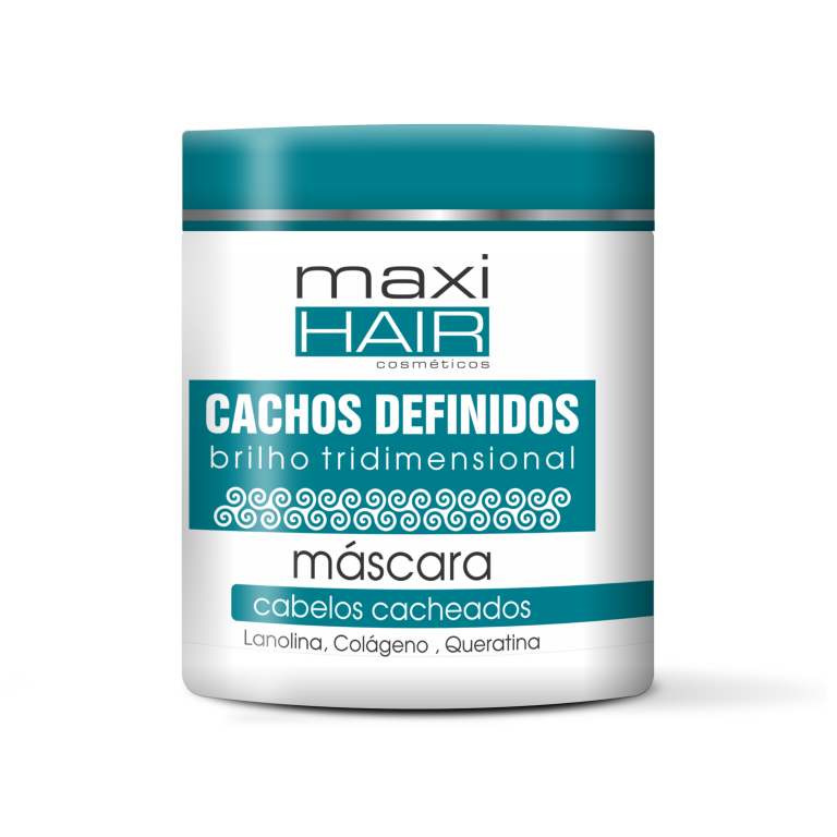 MASCARA MAXI HAIR - CACHOS DEFINIDOS - 500g