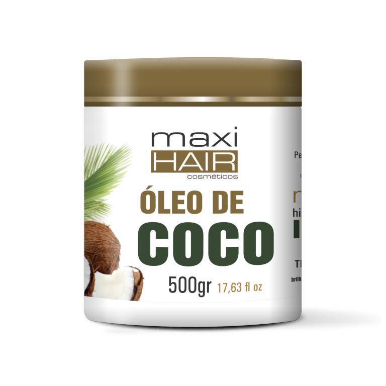 MASCARA MAXI HAIR - ÓLEO DE COCO HID. INTENSA - 500g