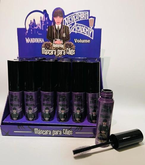 MASCARA P/ CILIOS WANDINHA WEDNESDAY DISPLAY 4ML VOLUME