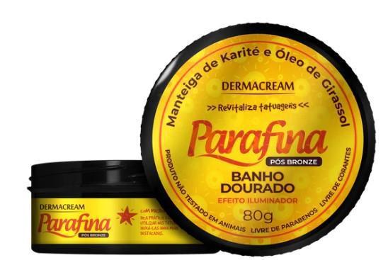 PARAFINA POS BRONZE BANHO DOURADO 80G DERMACREAN 9219