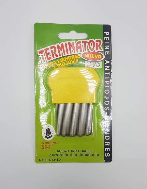 PENTE FINO METAL PIOLHO 5.5*8CM COLOR