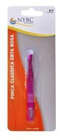 PINÇA NYBC CLASSICA RETA ROSA BLISTER