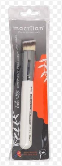 PINCEL PARA BASE CHANFRADO MACRILAN W121
