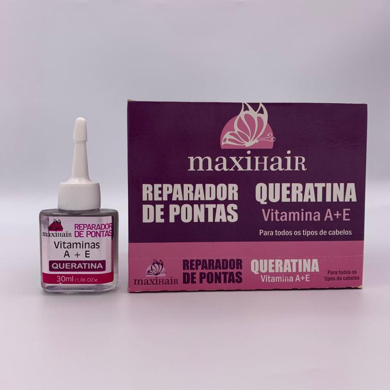 REPARADOR DE PONTAS MAXI HAIR - QUERATINA - 30ml