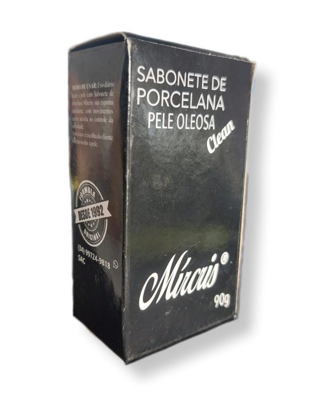 SABONETE DE PORCELANA - PELE OLEOSA CLEAN - MIRCRIS