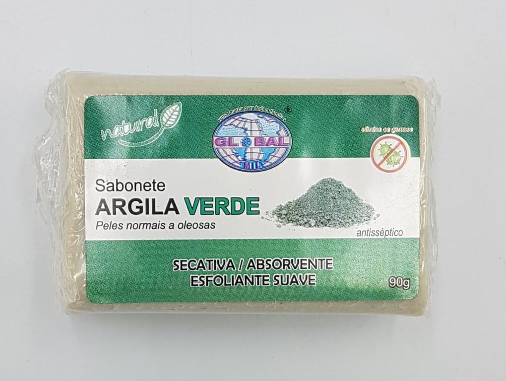 SABONETE GLOBAL MIL 90g - ARGILA VERDE