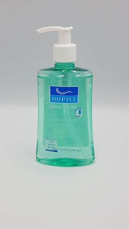 SABONETE LÍQUIDO FACIAL NUPILL DERME CONTROL 200ML