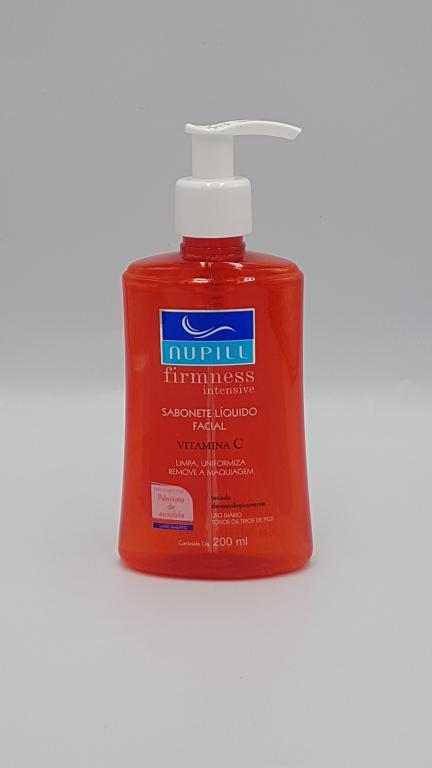 SABONETE LIQUIDO FACIAL NUPILL VITAMINA C 200ML