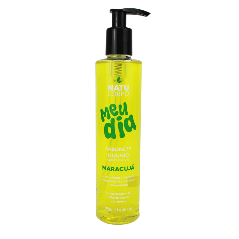 SABONETE LIQUIDO MARACUJA NATUCORPO MEU DIA 250ML