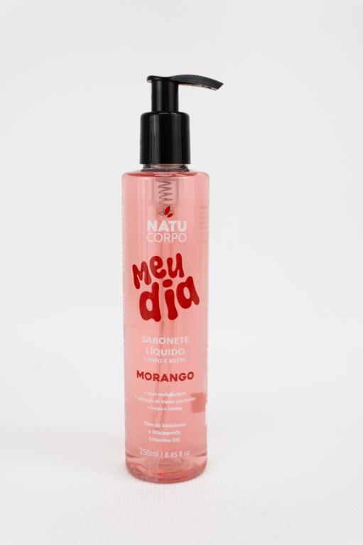 SABONETE LIQUIDO MORANGO NATUCORPO MEU DIA 250ML