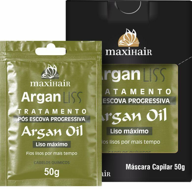 SACHE - ARGAN LISS PÓS ESCOVA - 50g - VERDE