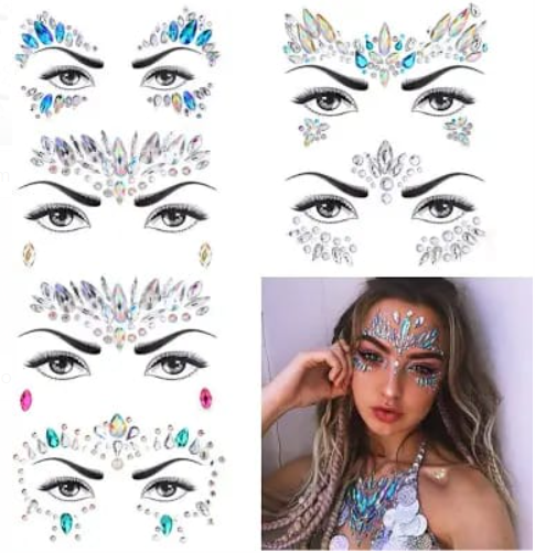 STRASS FACIAL PARA CARNAVAL