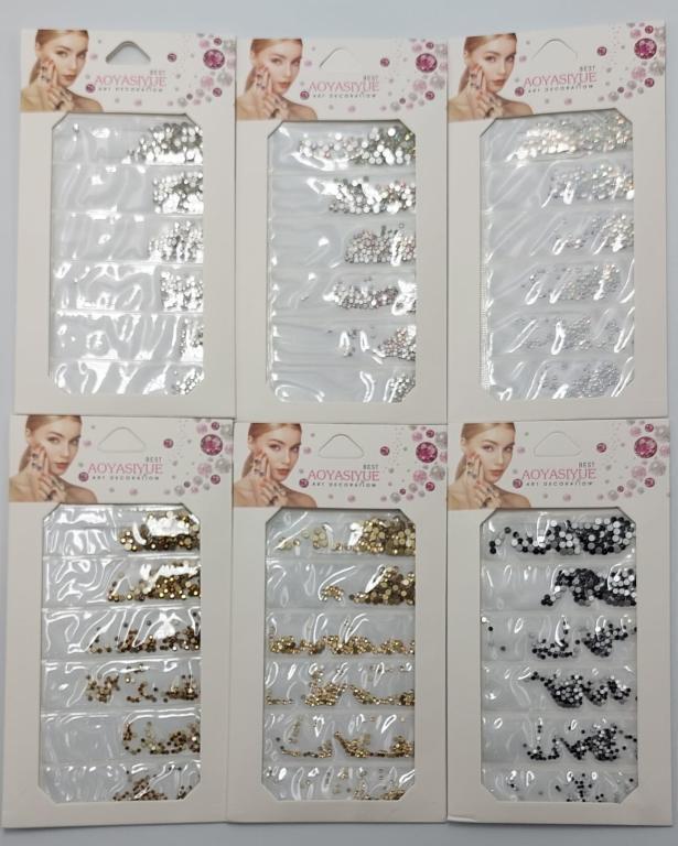 STRASS PARA UNHAS BEST AOYASIYUE BEST DECORATION