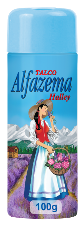 TALCO ALFAZEMA HALLEY 100g (80100)