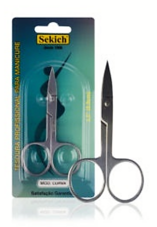 TESOURA P/ UNHAS SEKICH PONTA - CURVA