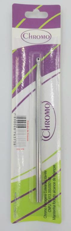 TIRA CRAVO CHROMO AÇO INOX (EXTRATOR) - 537