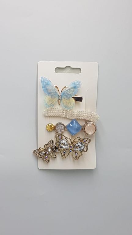 KIT PRESILHAS DIVERSOS CARTELA  4 PEÇAS