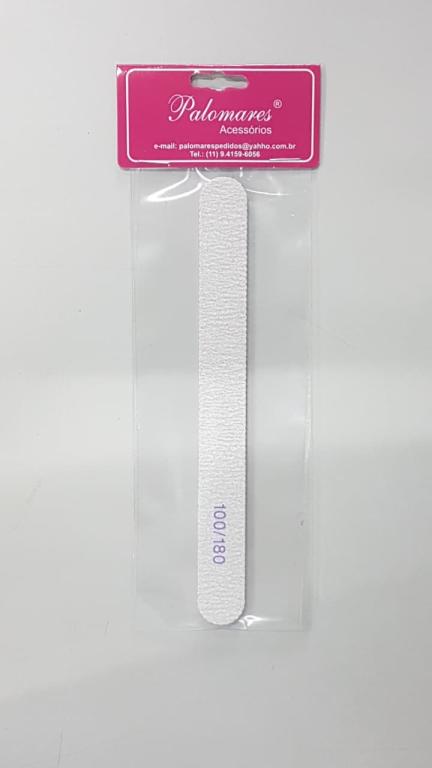 LIXA O.P.I PROF. 100/180 - PALITO UNHAS ACRIGEL PORCELANA PC C/ 12