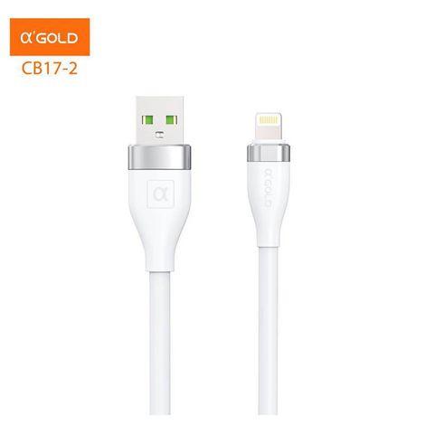 Cabo De Celular Premium IPhone IOS Rápido 4.8A AGold