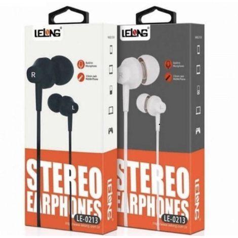 Fone Com Microfone P2 3.5mm - Lelong Original Stereo Earphones LELONG