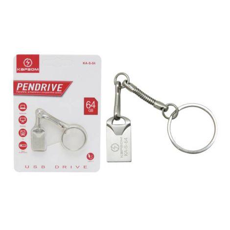 Mini Pendrive 64 GB Fero com chaveiro KAPBOM Original