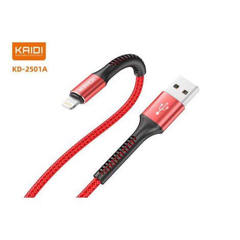 Cabo De Celular Rápido IPhone IOS Reforçado Premium KAIDI