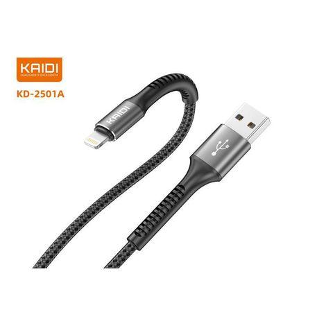 Cabo De Celular Rápido IPhone IOS Reforçado Premium KAIDI