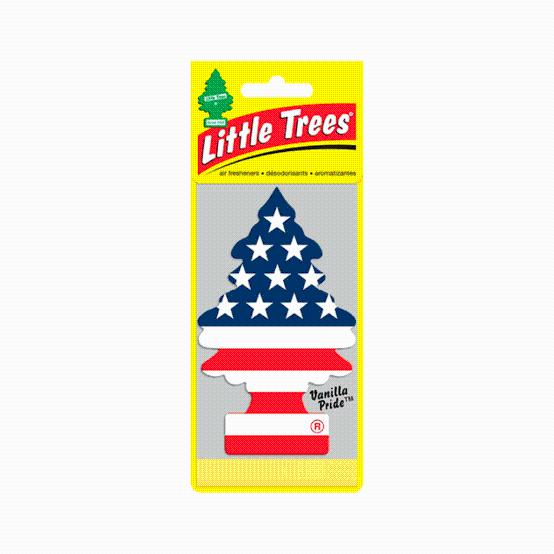 Aromatizante Little Trees Vanilla Pride USA Cheiro Para Carro