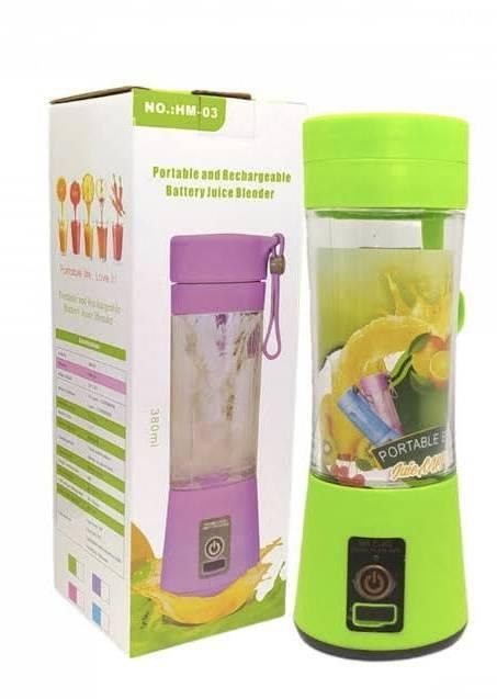 Mini Liquidificador Portátil Processador Shake / Suco Juice Cup Usb 6 Lâminas Potente