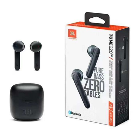 Super Fone de Ouvido Bluetooth In-Ear Sem Fio JBL Tune 220 TWS