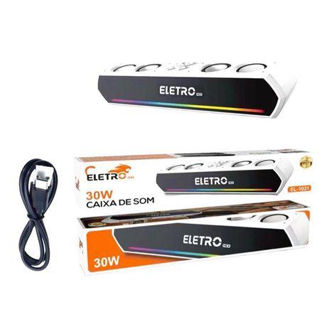 Caixa De Som Portátil Potente 30W ELETROMEX