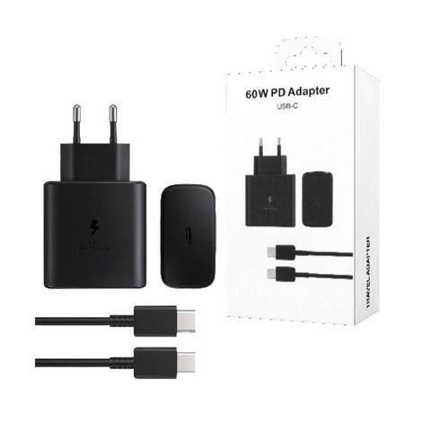 Carregador Turbo PD 60W Type-c Super Fast Charging