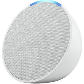A Alexa Echo Pop Amazon, Smart Speaker, Som Envolvente, branco