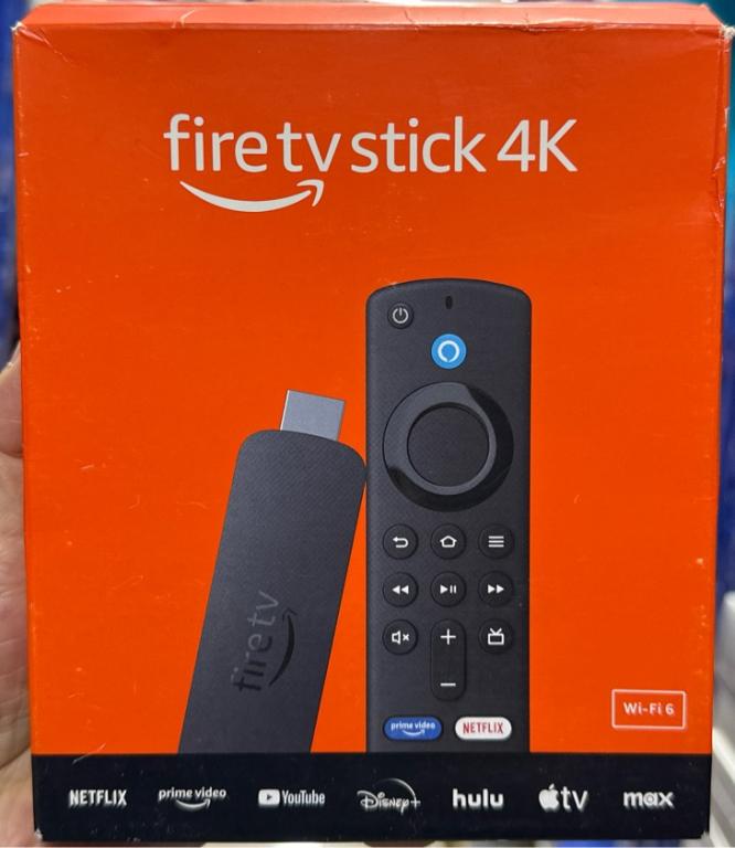 Amazon Fire Tv Stick 4k 3ª geração  Wi-Fi 6